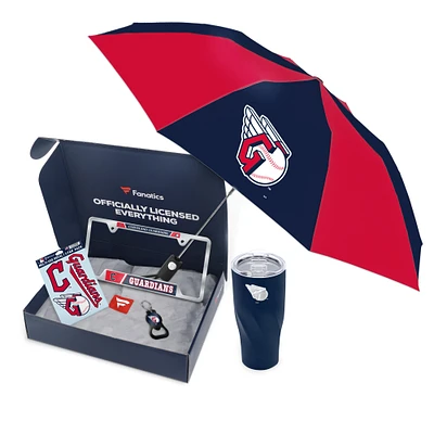 WinCraft Cleveland Guardians Fanatics Pack Elevated Automotive-Themed Gift Box - $91+ Value