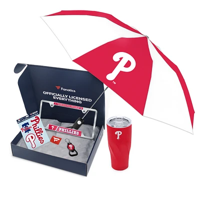 WinCraft Philadelphia Phillies Fanatics Pack Elevated Automotive-Themed Gift Box - $91+ Value