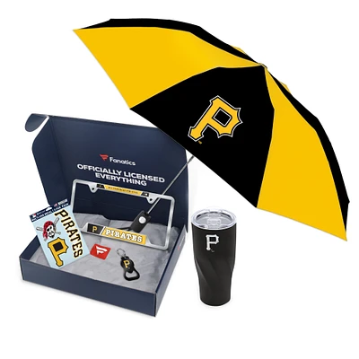 WinCraft Pittsburgh Pirates Fanatics Pack Elevated Automotive-Themed Gift Box - $91+ Value