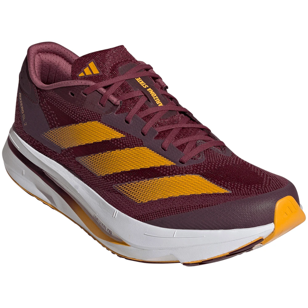 Unisex adidas Burgundy Arizona State Sun Devils Adizero Sl2 Running Shoes