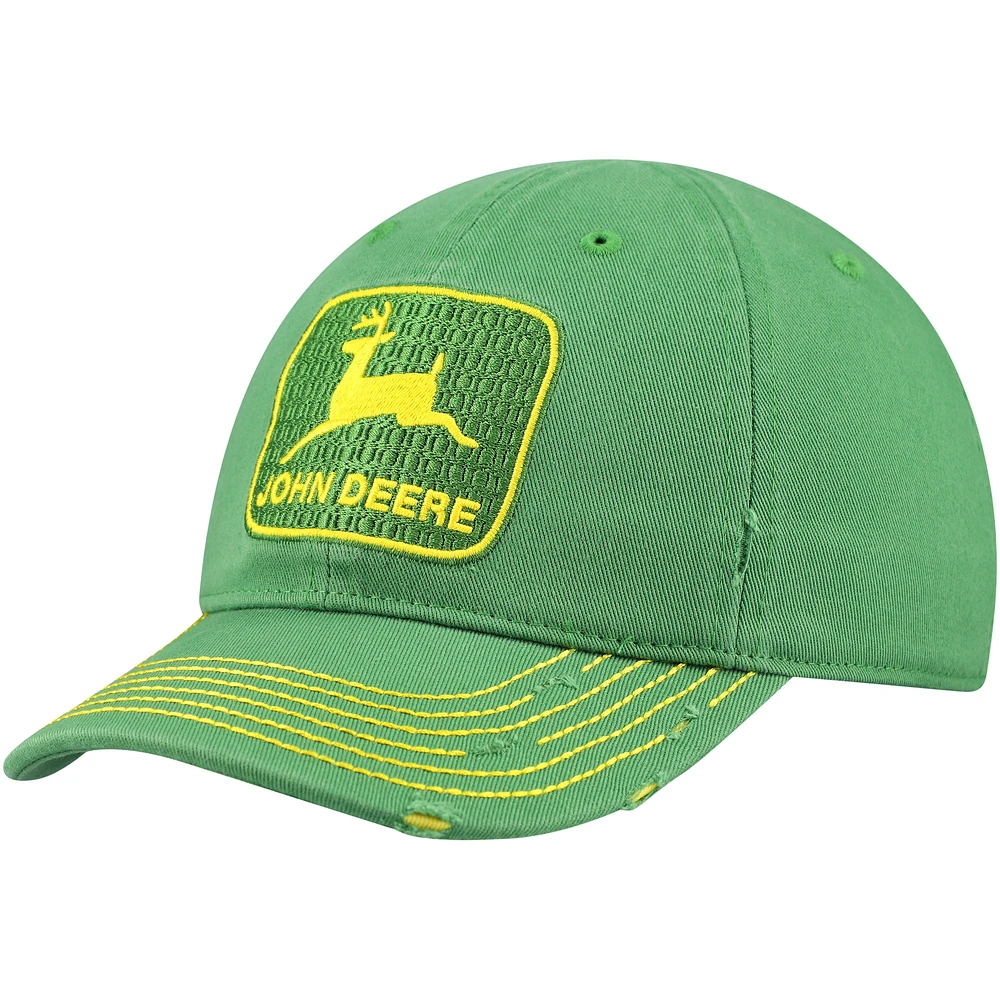 Toddler Green John Deere Vintage Adjustable Hat