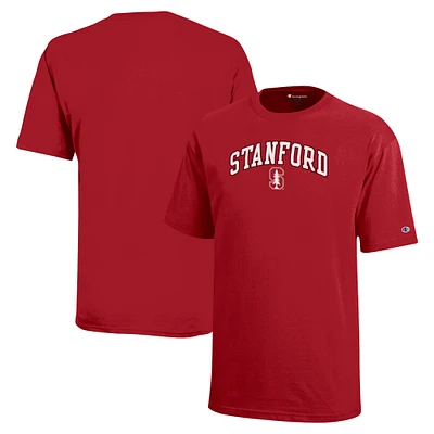 Youth Champion Cardinal Stanford Arch Over Logo T-Shirt