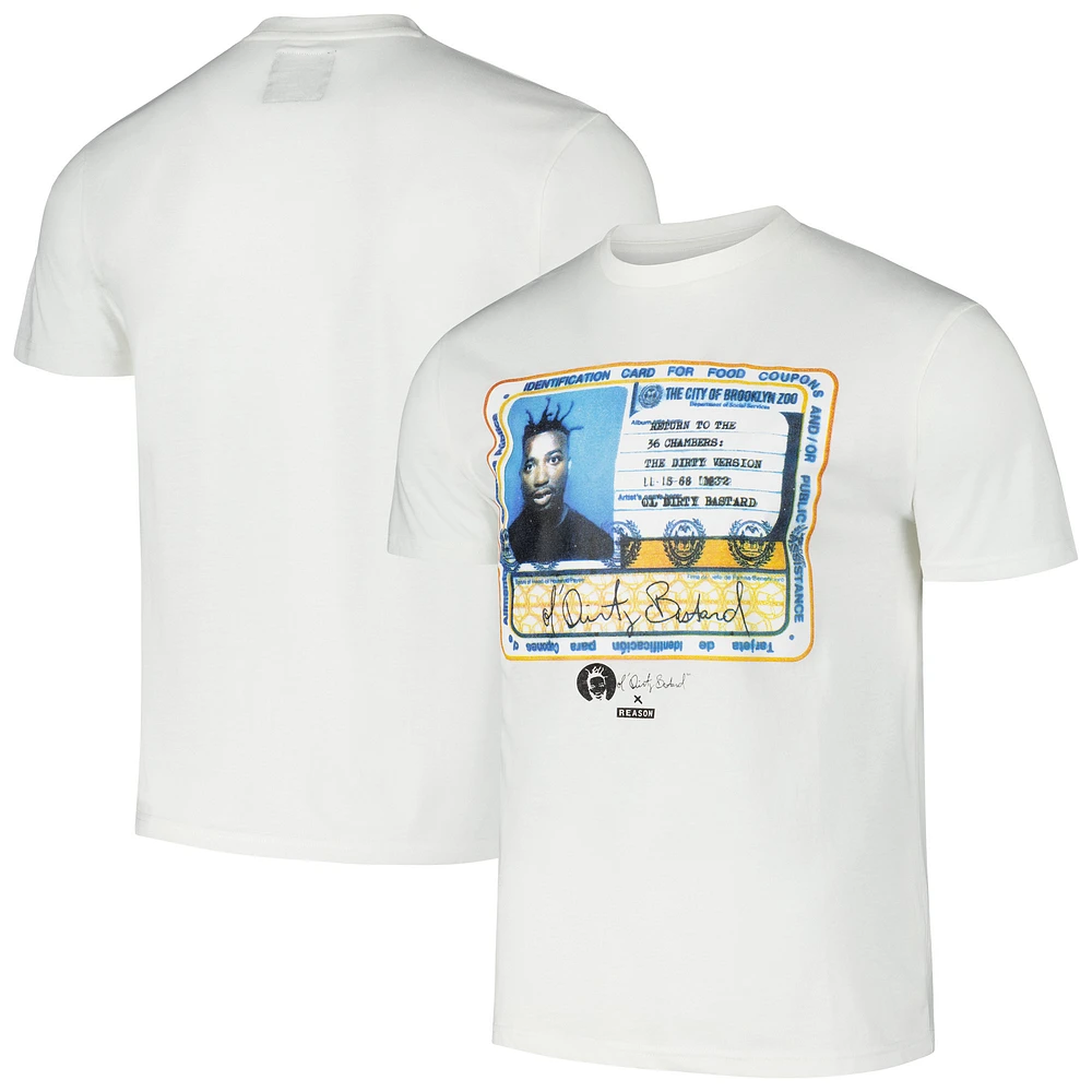 Unisex Reason White ODB License T-Shirt