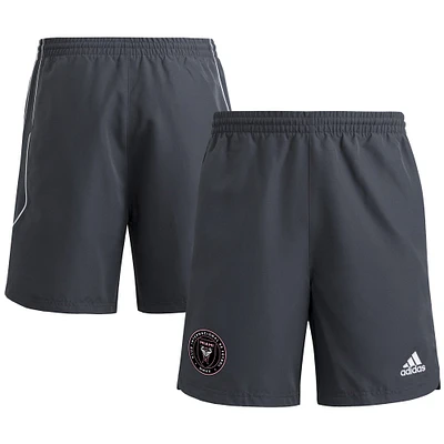 Men's adidas Gray Inter Miami CF 2025 Travel Shorts