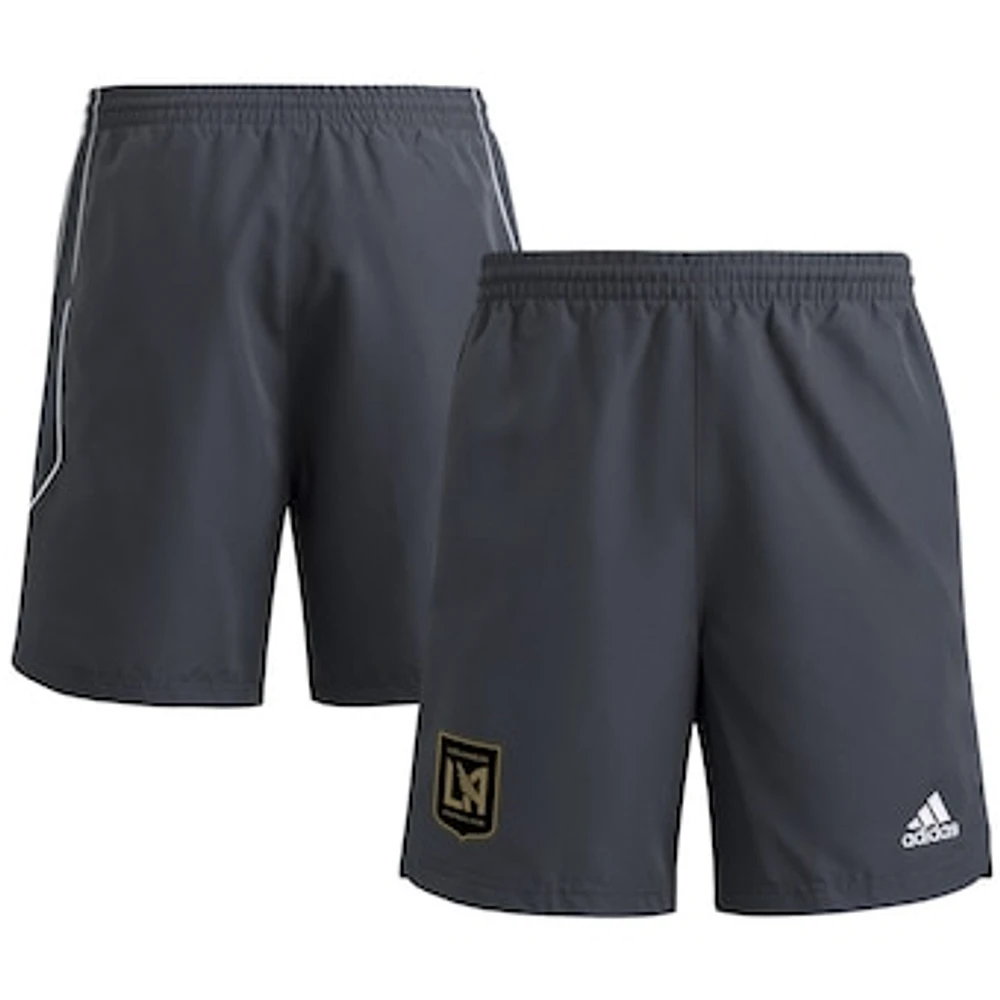 Men's adidas Gray LAFC 2025 Travel Shorts