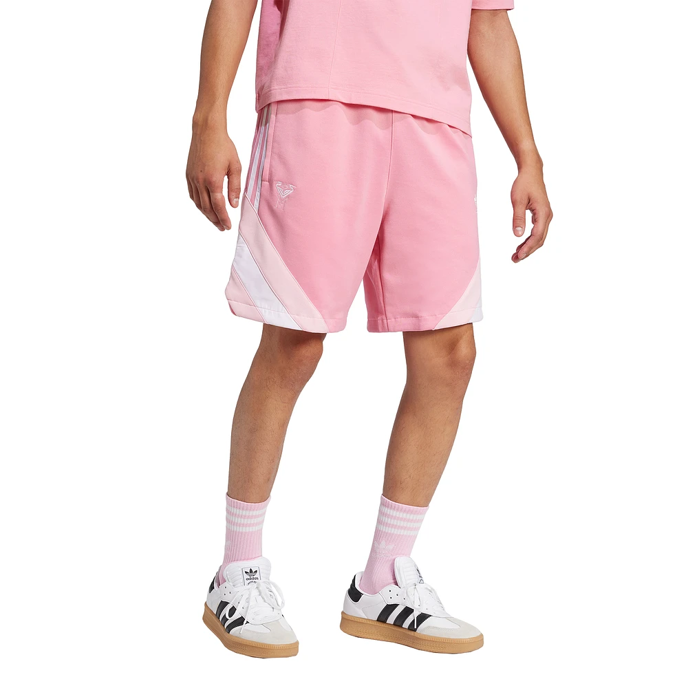Men's adidas Originals Light Pink Inter Miami CF Culturewear Collection Shorts