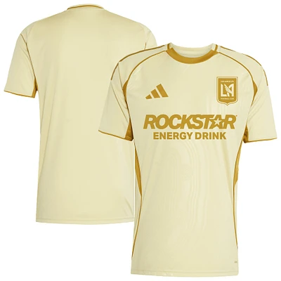 Men's adidas Tan LAFC 2025 One Planet Pre-Match Top