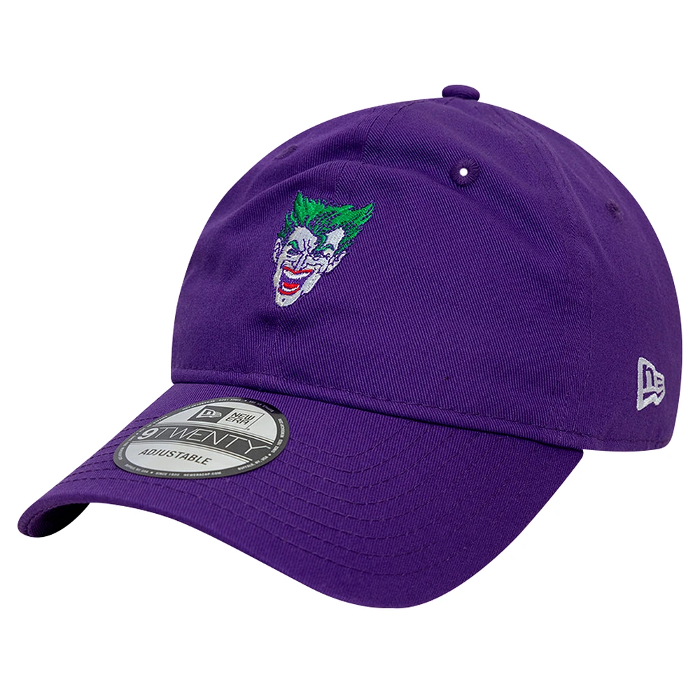 Men's New Era Purple Joker Face 9TWENTY Adjustable Hat
