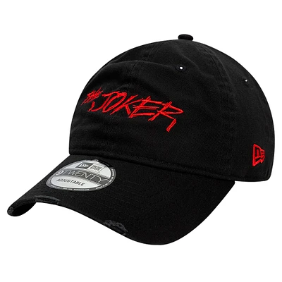 Men's New Era Black Joker Scratch 9TWENTY Adjustable Hat