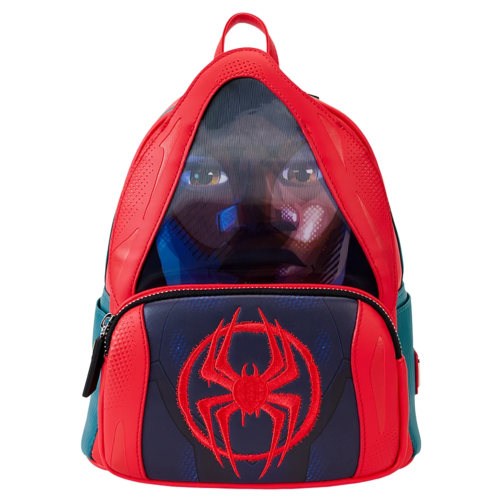 Loungefly Spider-Man: Across the Spider-Verse Hoodie Cosplay Mini Backpack