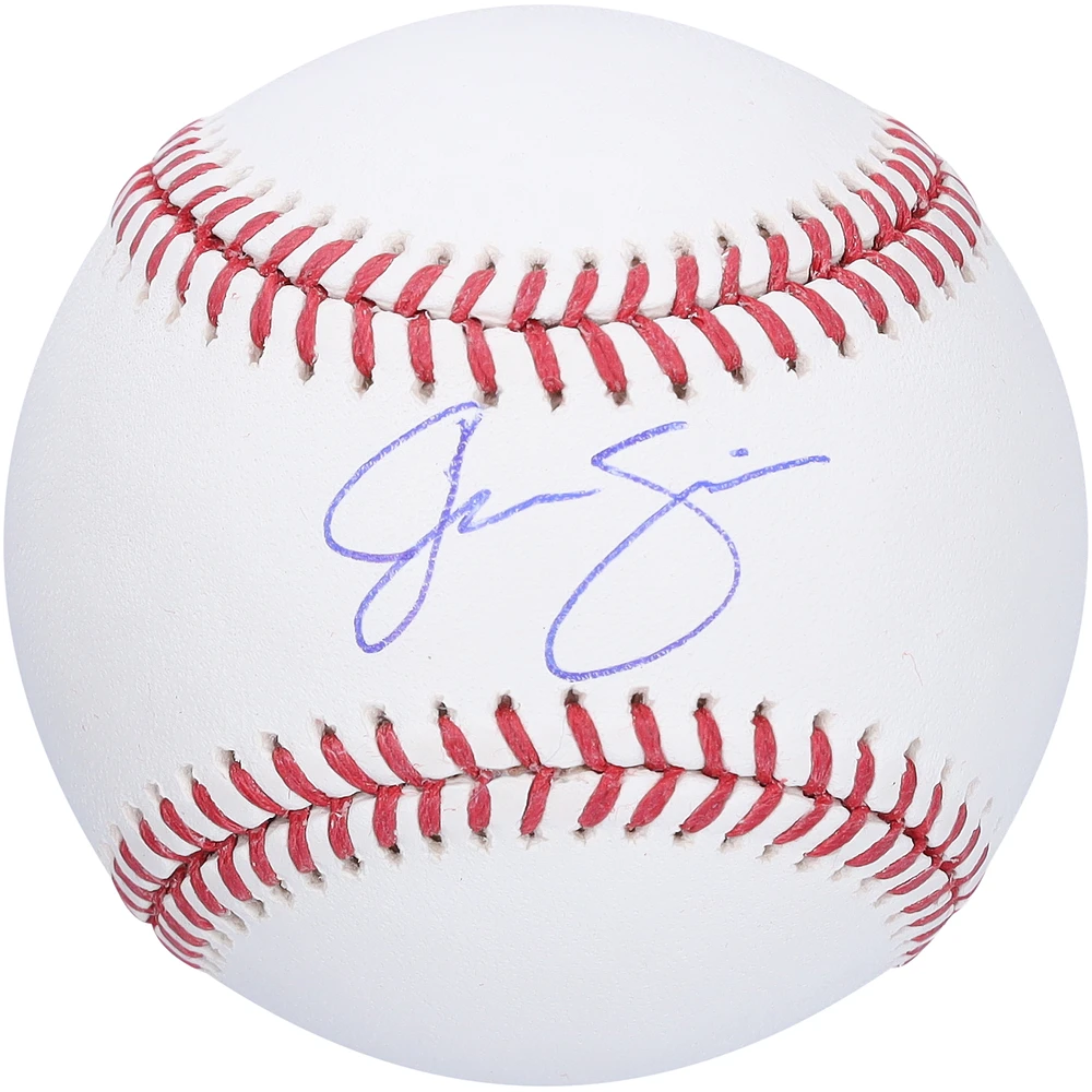 Jac Caglianone Kansas City Royals Autographed MLB Logo Baseball