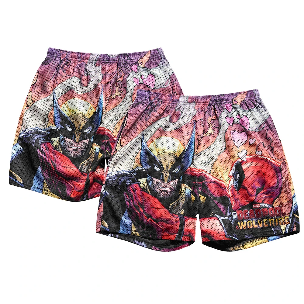 Men's Chalk Line Deadpool & Wolverine Besties Retro Shorts