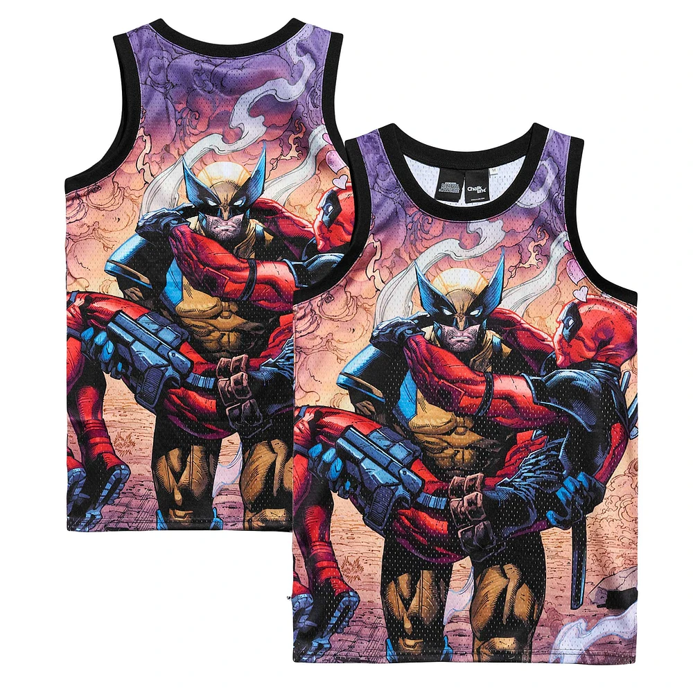 Men's Chalk Line Deadpool & Wolverine Besties Venice Jersey