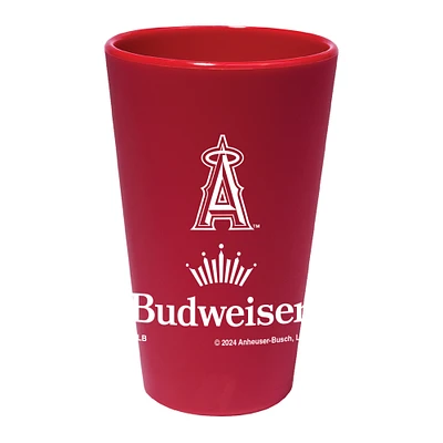 WinCraft Los Angeles Angels MLB x Budweiser 16oz. Silicone Pint Glass