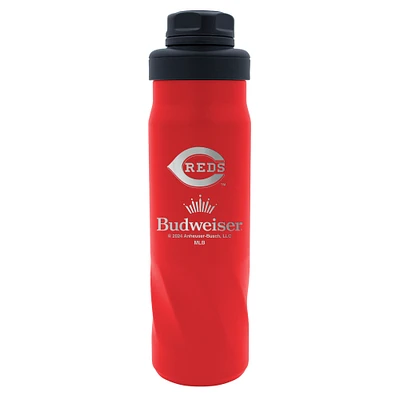 WinCraft Cincinnati Reds 2024 MLB x Budweiser 20oz. Morgan Water Bottle