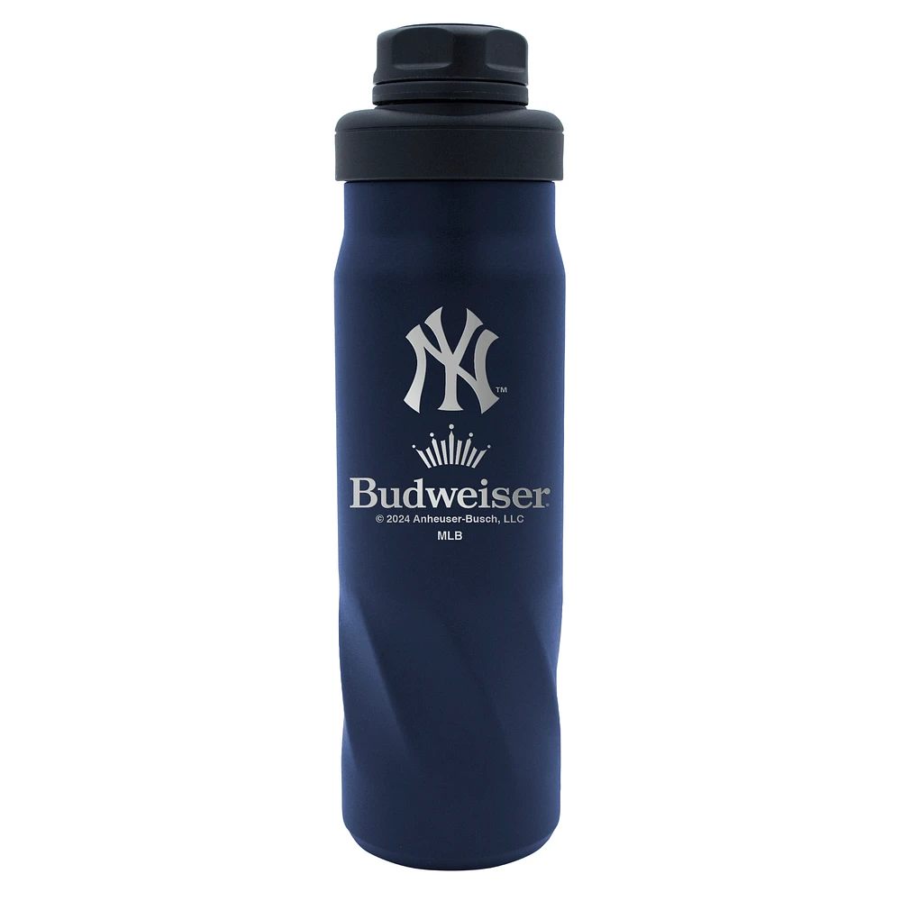 WinCraft New York Yankees 2024 MLB x Budweiser 20oz. Morgan Water Bottle