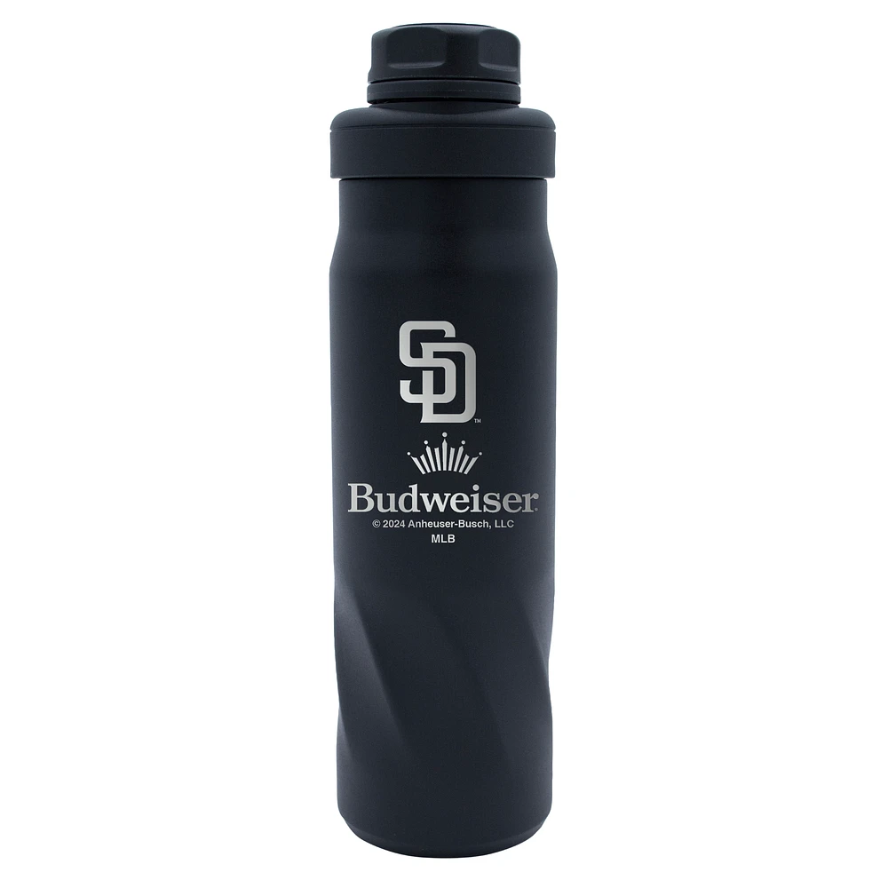 WinCraft San Diego Padres 2024 MLB x Budweiser 20oz. Morgan Water Bottle