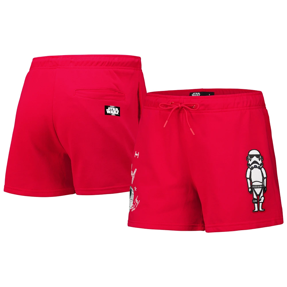 Women's Freeze Max Stormtrooper Red Star Wars Fleece Club Shorts