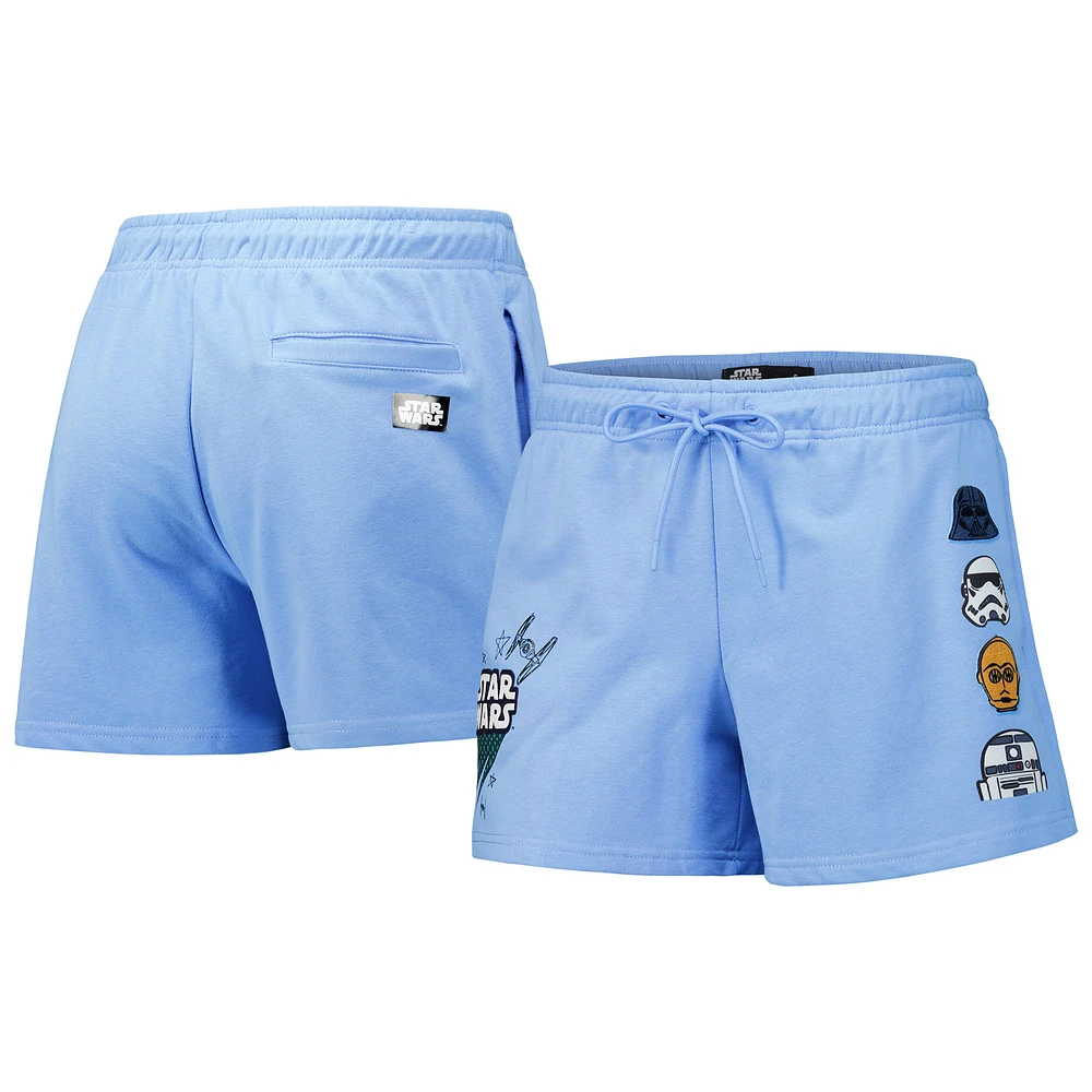 Women's Freeze Max Blue Star Wars Pop Art Fleece Club Shorts