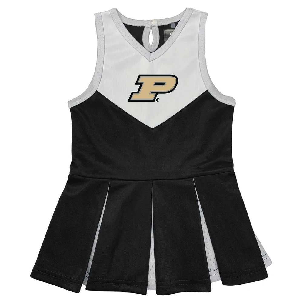 Girls Toddler Garb Black Purdue Boilermakers Cheerleader Dress
