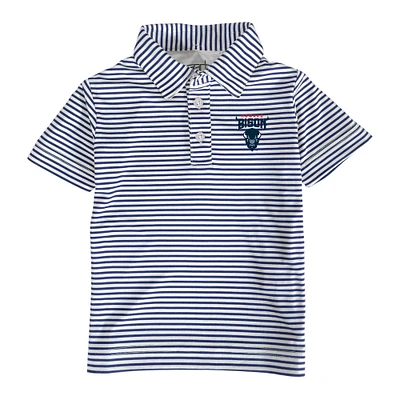 Toddler Garb Navy/White Howard Bison Carson Polo