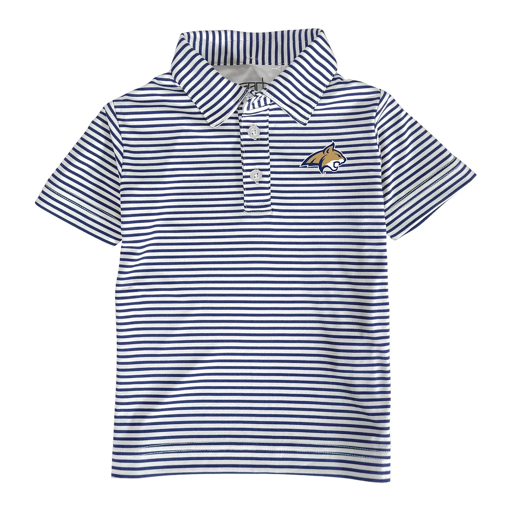 Toddler Garb Navy/White Montana State Bobcats Carson Polo