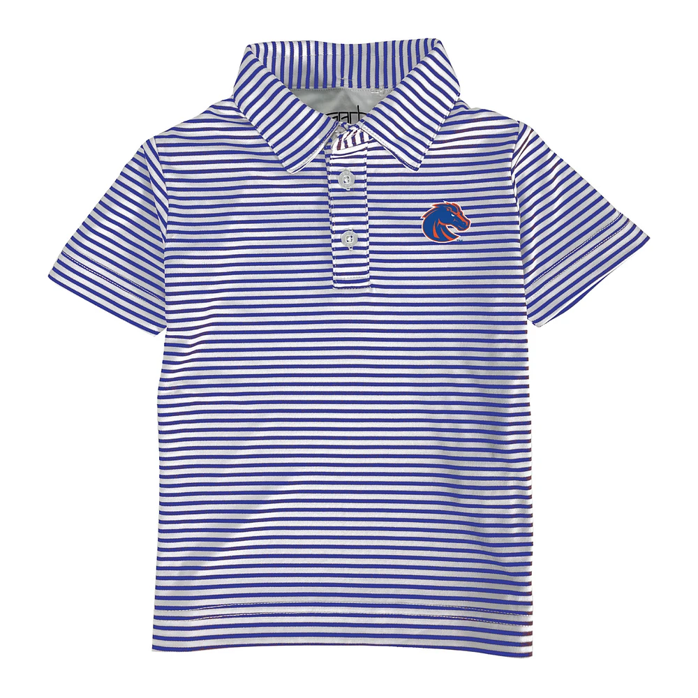 Toddler Garb Royal/White Boise State Broncos Carson Polo