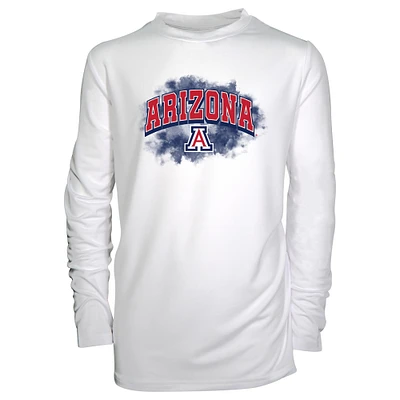 Youth Garb White Arizona Wildcats Jessie Long Sleeve Sunshirt