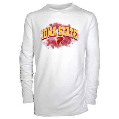 Youth Garb White Iowa State Cyclones Jessie Long Sleeve Sunshirt