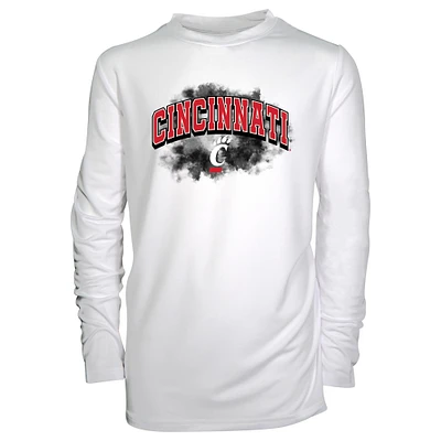 Youth Garb White Cincinnati Bearcats Jessie Long Sleeve Sunshirt