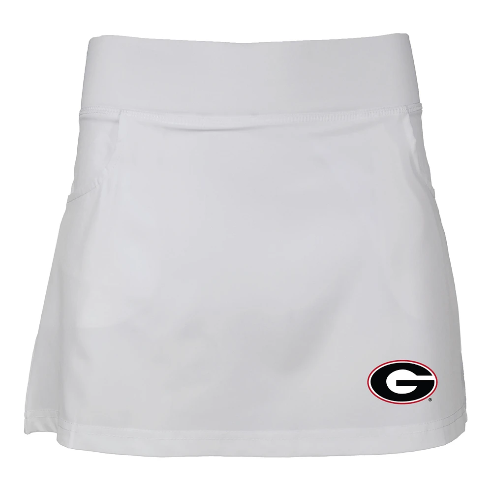 Girls Toddler Garb White Georgia Bulldogs Sara Skort