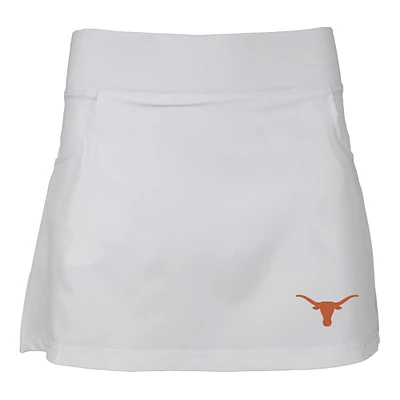 Girls Toddler Garb White Texas Longhorns Sara Skort