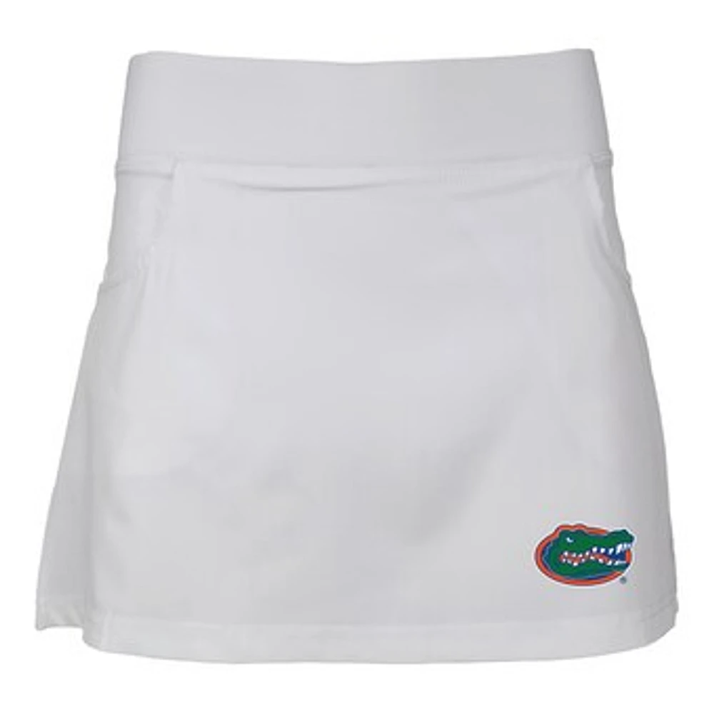 Girls Toddler Garb White Florida Gators Sara Skort