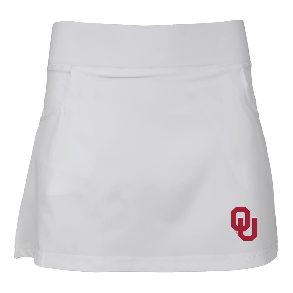 Girls Toddler Garb White Oklahoma Sooners Sara Skort