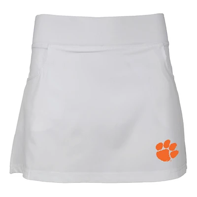 Girls Toddler Garb White Clemson Tigers Sara Skort