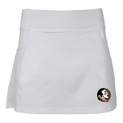 Girls Toddler Garb White Florida State Seminoles Sara Skort