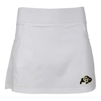 Girls Toddler Garb White Colorado Buffaloes Sara Skort