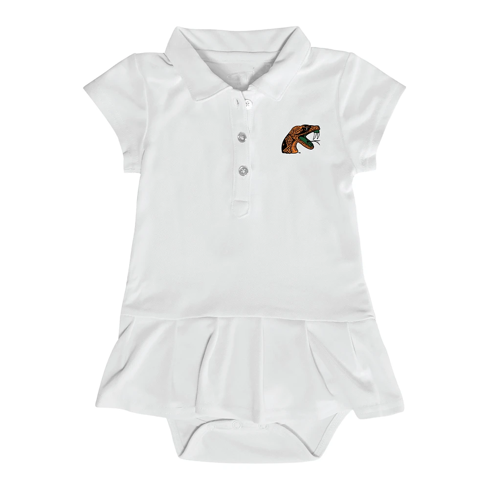 Infant Garb Florida A&M Rattlers Caroline Bodysuit Dress