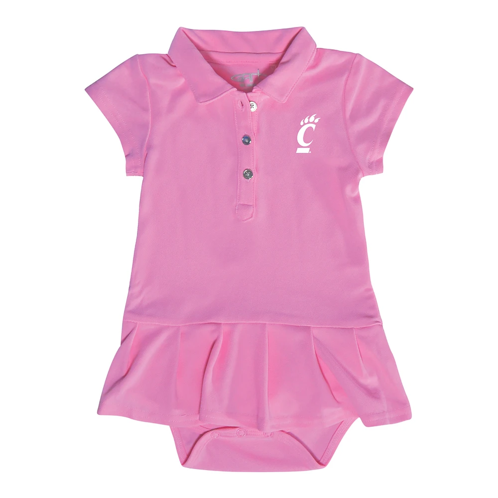 Infant Garb Pink Cincinnati Bearcats Caroline Bodysuit Dress