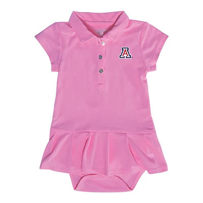 Infant Garb Pink Arizona Wildcats Caroline Bodysuit Dress
