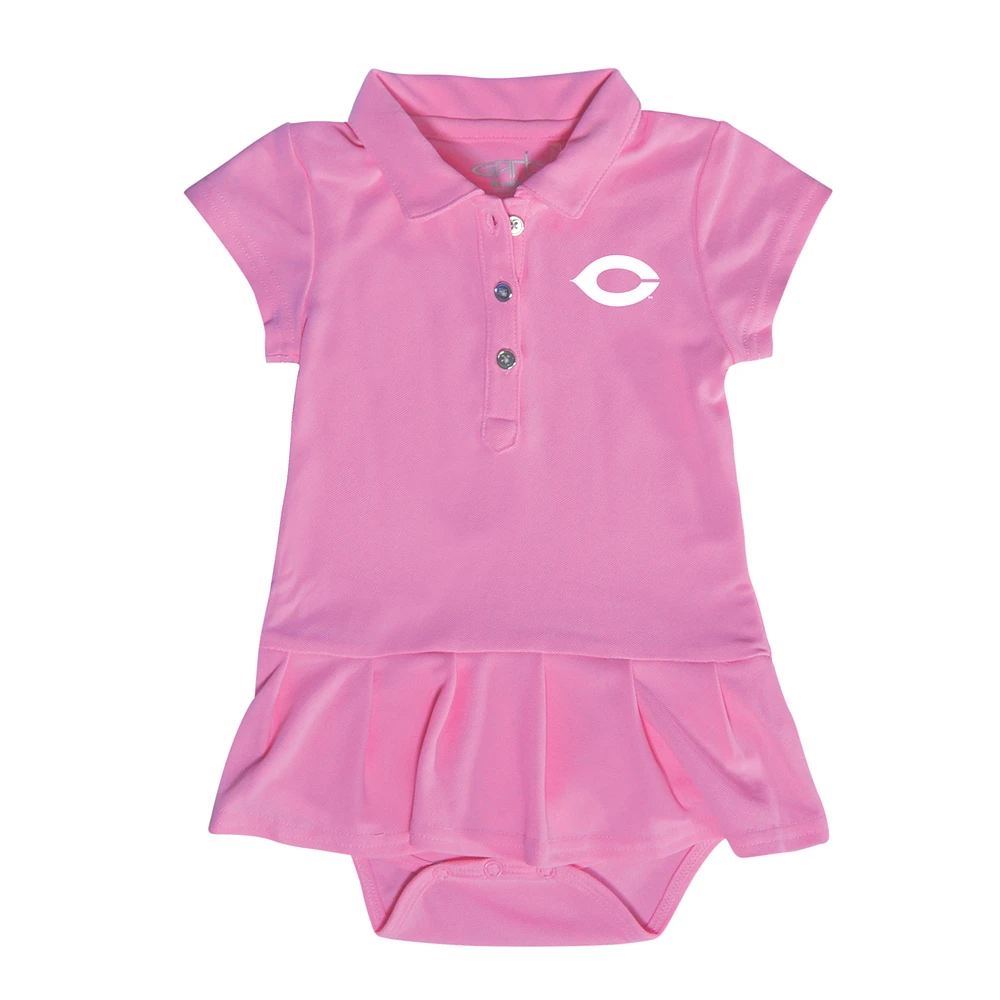 Infant Garb Pink UChicago Maroons Caroline Bodysuit Dress