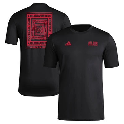 Men's adidas Black Atlanta United FC Local Wrap T-Shirt