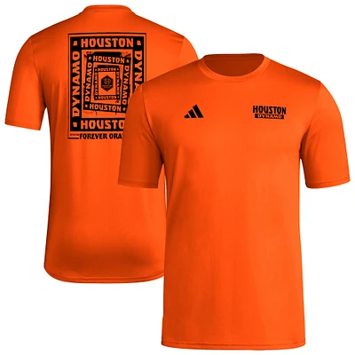 Men's adidas Orange Houston Dynamo FC Local Wrap T-Shirt