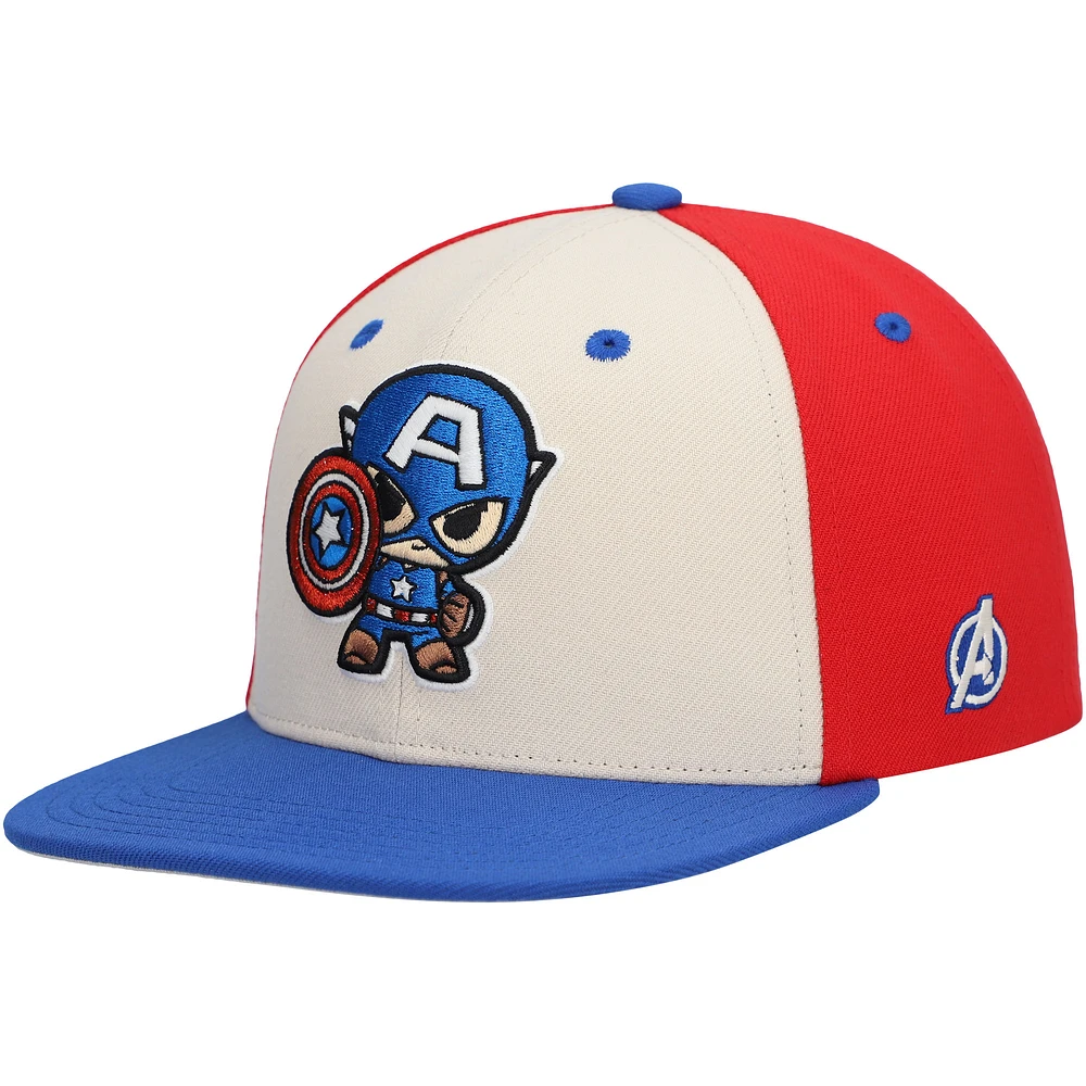 Youth Cream Captain America Chibi Glow-in-the-Dark Snapback Hat