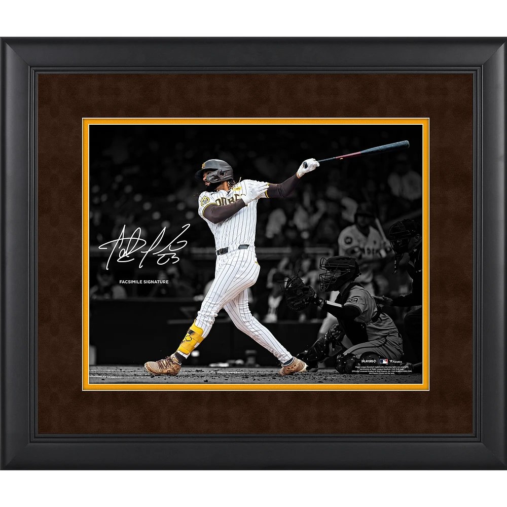 Fernando Tatis Jr. San Diego Padres Facsimile Signature Framed 11" x 14" Spotlight Photograph