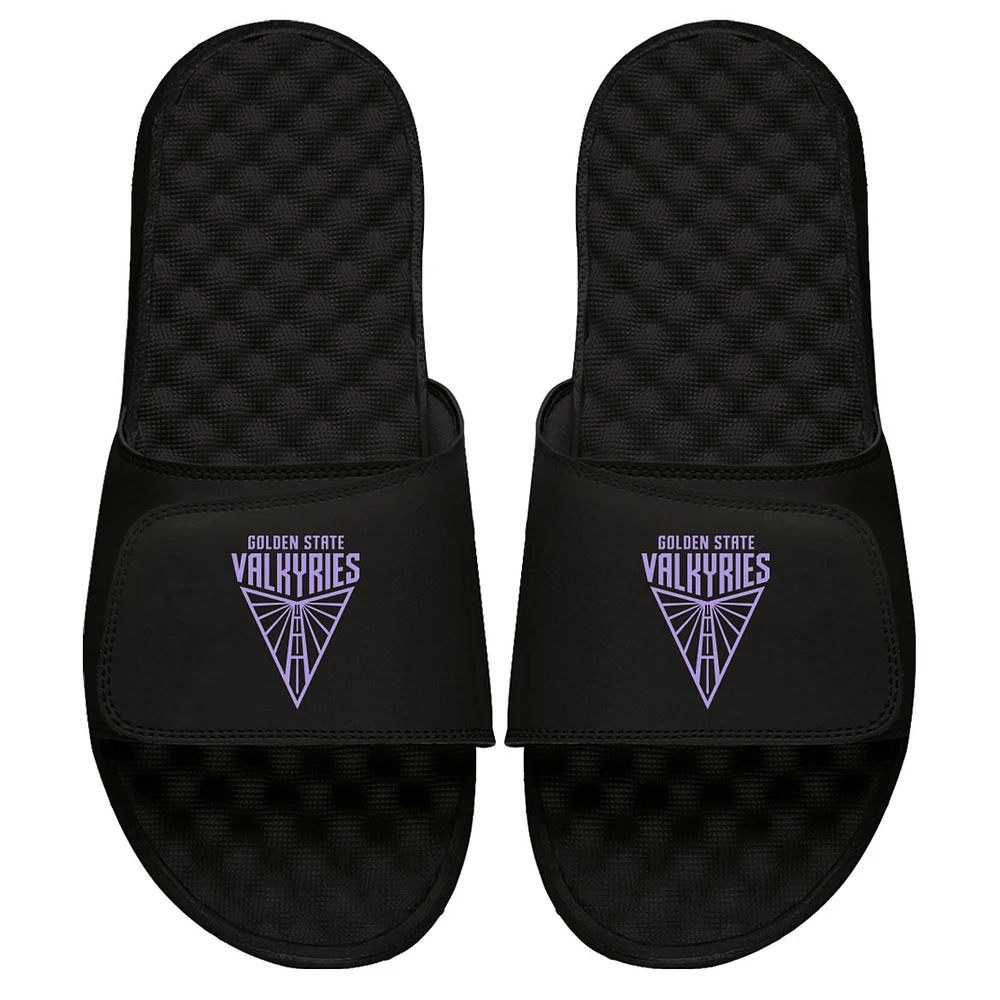 Unisex ISlide Eclipse Black Golden State Valkyries Global Logo Slide Sandals
