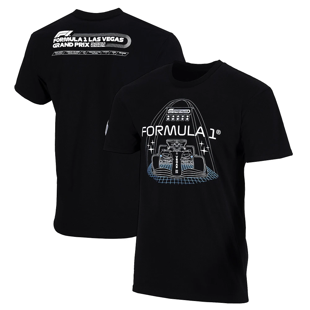 Unisex Black 2024 Las Vegas Grand Prix Race Ready T-Shirt