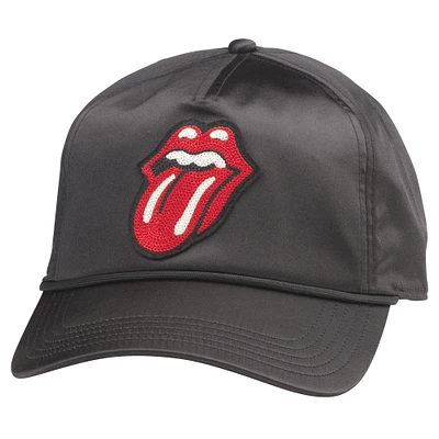 Men's American Needle Black Rolling Stones Blazer Adjustable Hat