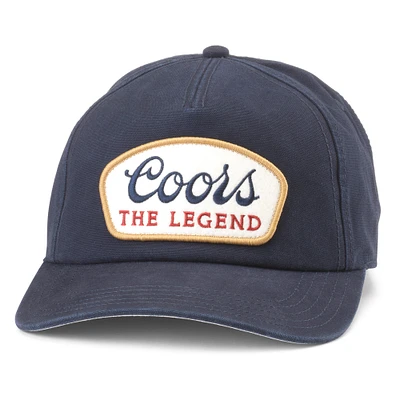 Men's American Needle Navy Coors Canvas Roscoe Adjustable Hat