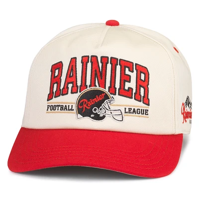 Men's American Needle Cream Rainier Roscoe Rainier Football Adjustable Hat